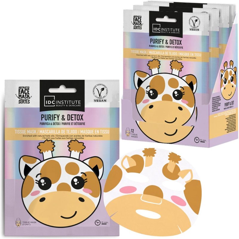 IDC Institute Giraffe Face Mask Purify & Detox