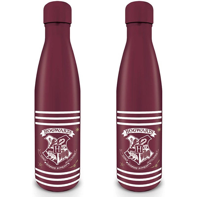 Harry Potter (Crest & Stripes) Metal Drinks Bottle