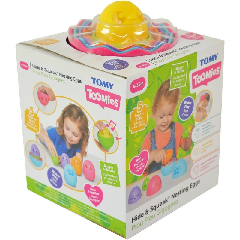 Hide & Squeak Nesting Eggs