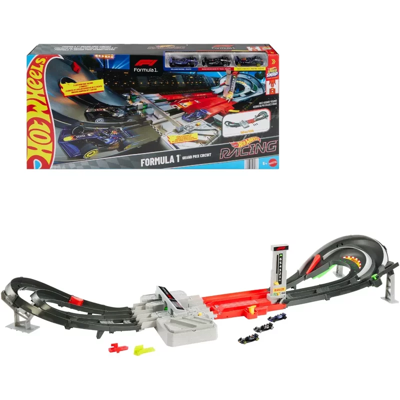 Hot Wheels Racing Grand Prix Track Set - F1