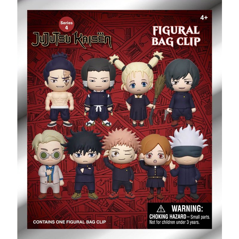 Jujustsu Kaisen Series 4 Bag Clips