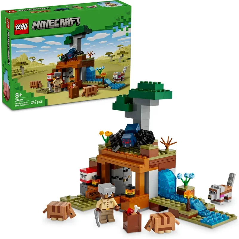 LEGO® Minecraft The Armadillo Mine Expedition Toy Set 21269