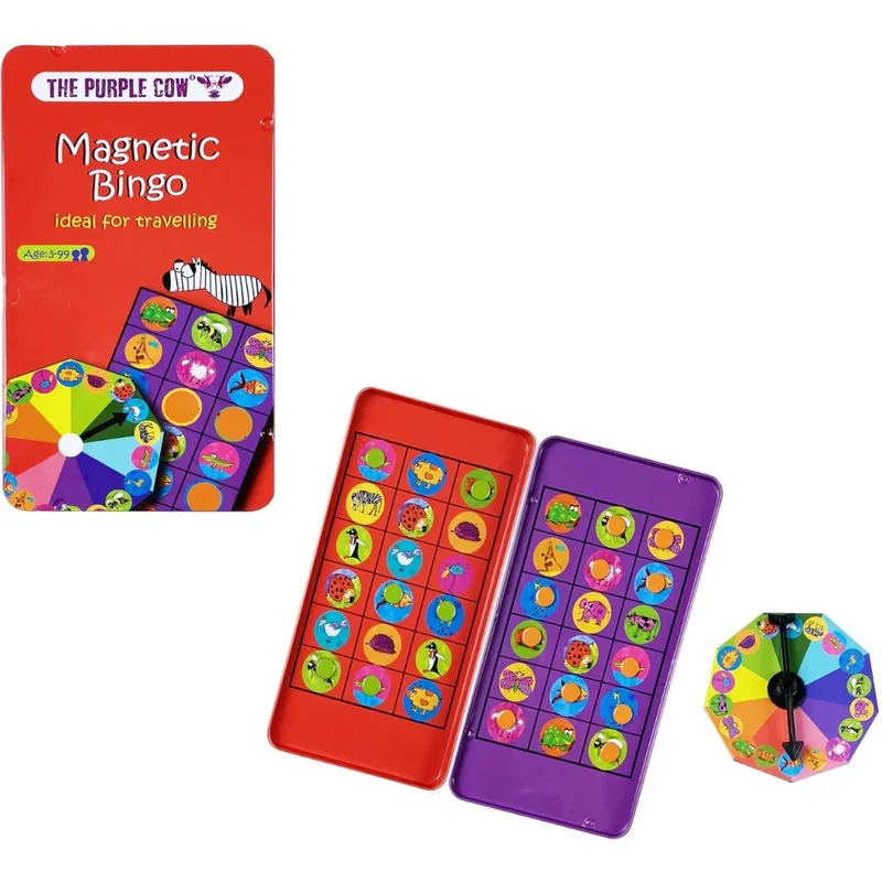 Animal Bingo Magnetic Travel Game