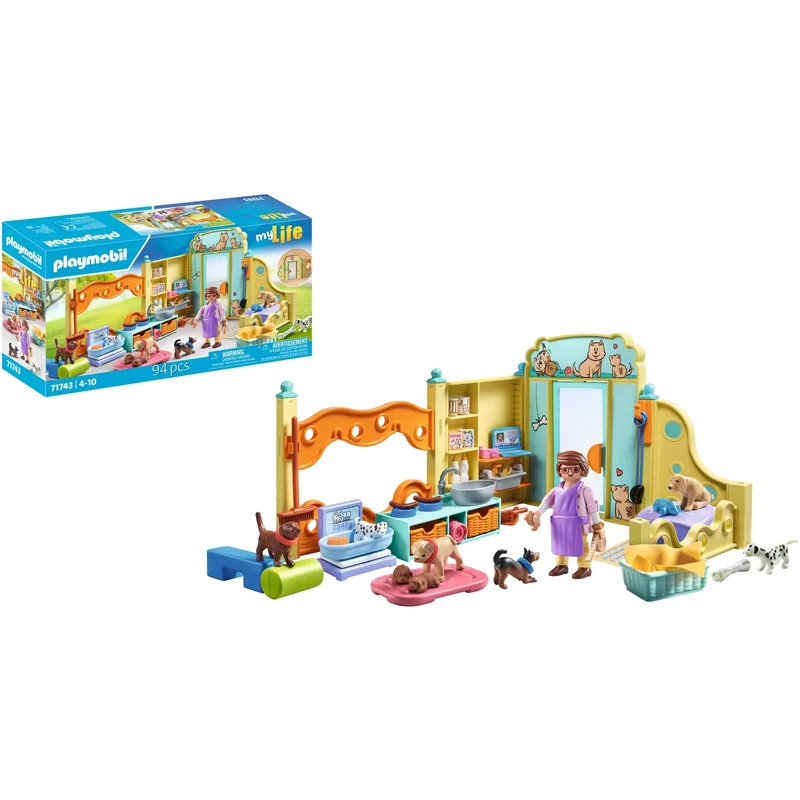 Playmobil 71743 My Life Puppy Care Center