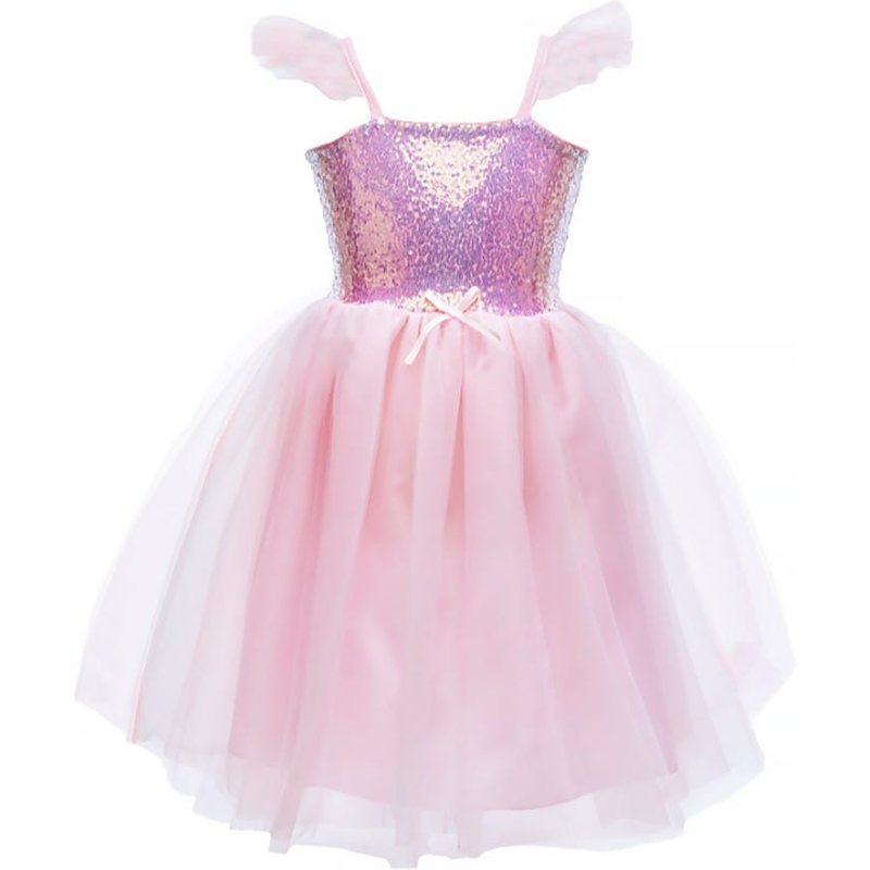 Sequins Princess Dress Pink (7-8 years)