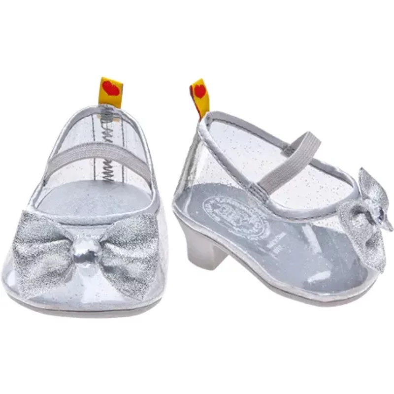 Silver Sparkle Heels