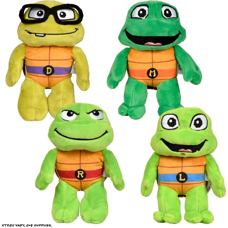Teenage Mutant Ninja Turtles Movie Basic 6 Inch Plush Assortment