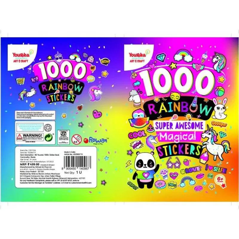 Youreka 1000 Plus Sticker Book