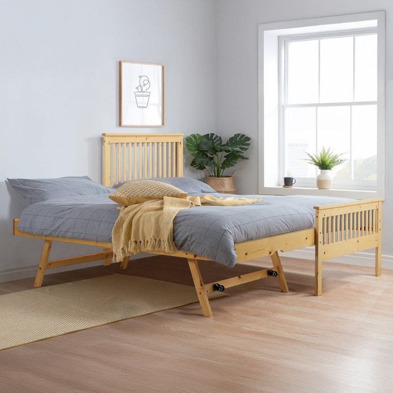 Buxton High Foot-End Bed with Underbed Trundle