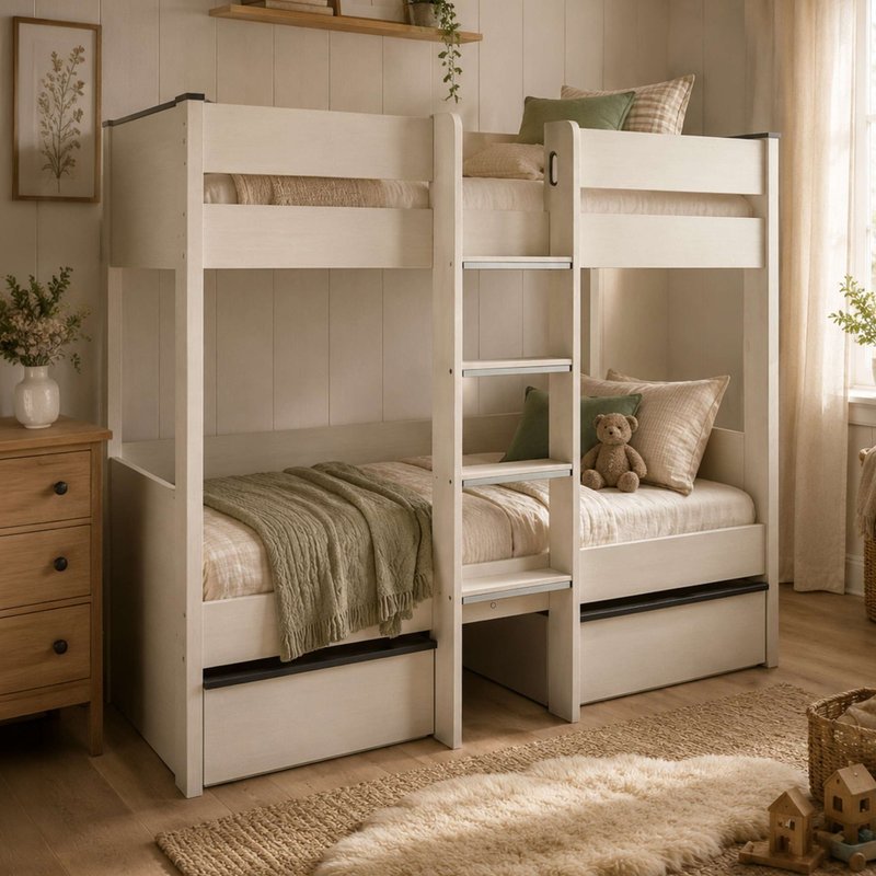 Celeste Bunk Bed with Two Underbed Drawers