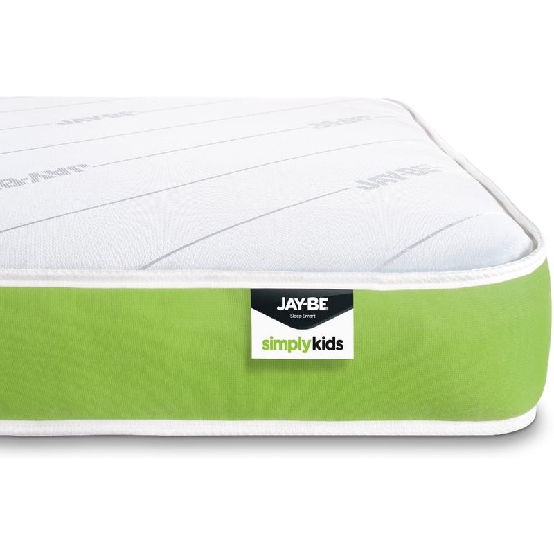 Jay-Be Simply Kids Foam Free Anti-Allergy Spring Mattress European 3ft Single (90 x 200 cm)