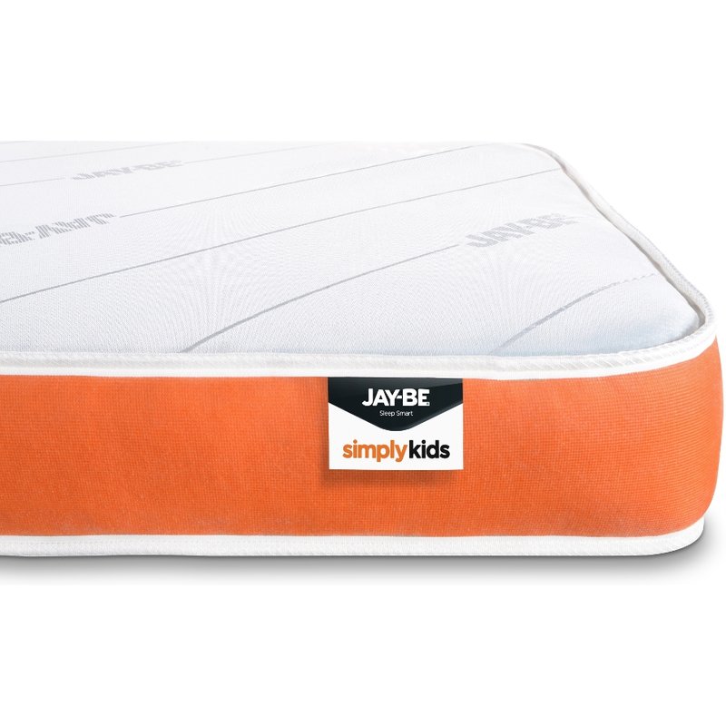Jay-Be Simply Kids Foam Free Spring Mattress European 3ft Single (90 x 200 cm)
