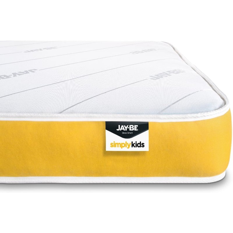 Jay-Be Simply Kids Foam Free Anti-Allergy Pocket Spring Mattress European 3ft Single (90 x 200 cm)