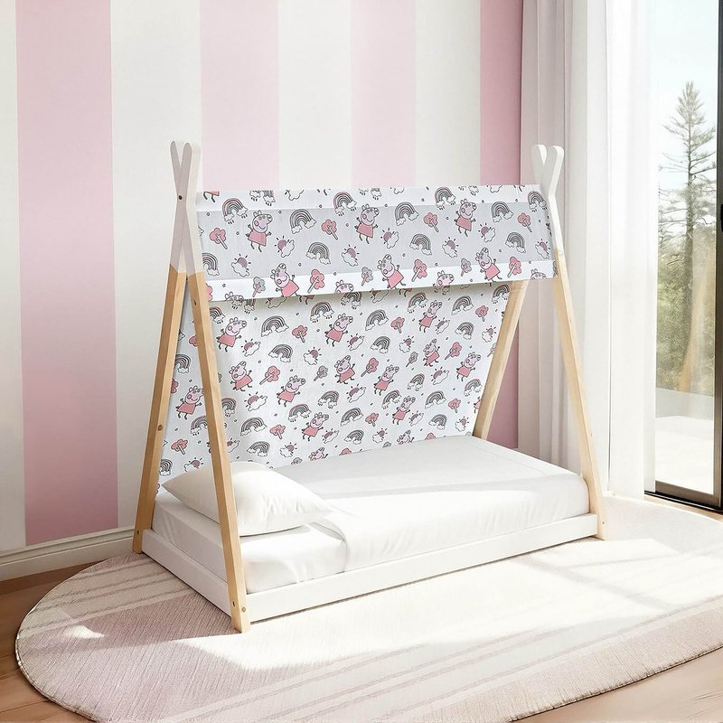 Peppa Pig Tent Bed with Peppa Pig Fabric Sheet