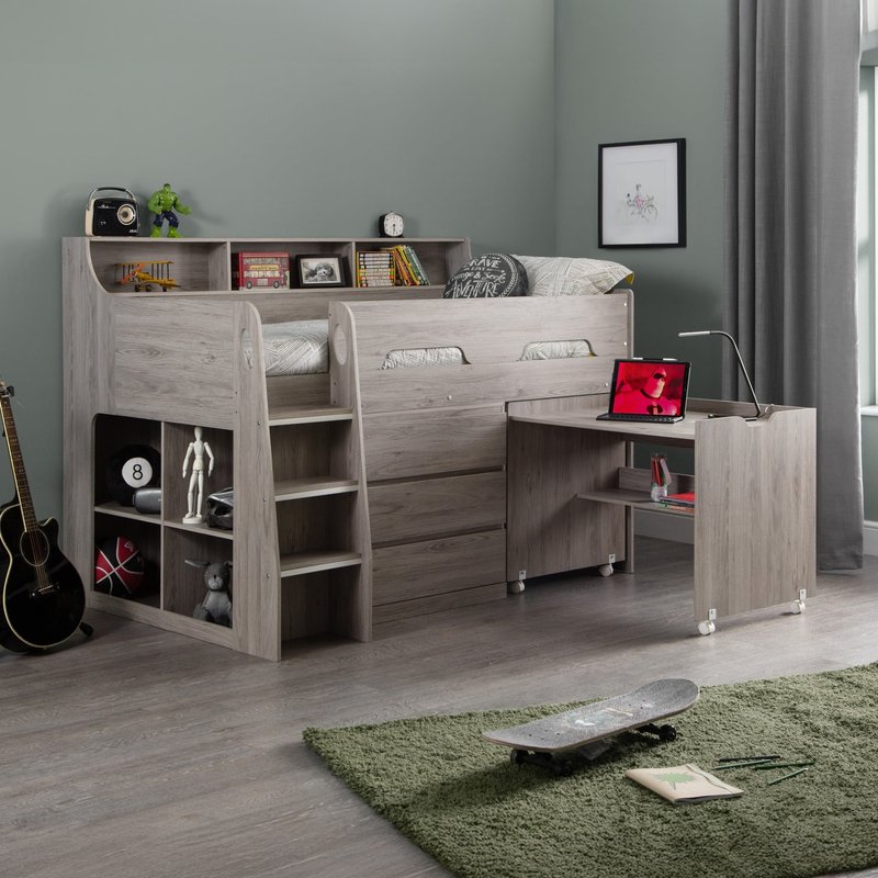Jupiter Kids Mid Sleeper Cabin Bed