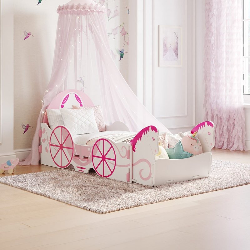 Princess Carriage Princess Horse and Carriage Toddler Bed