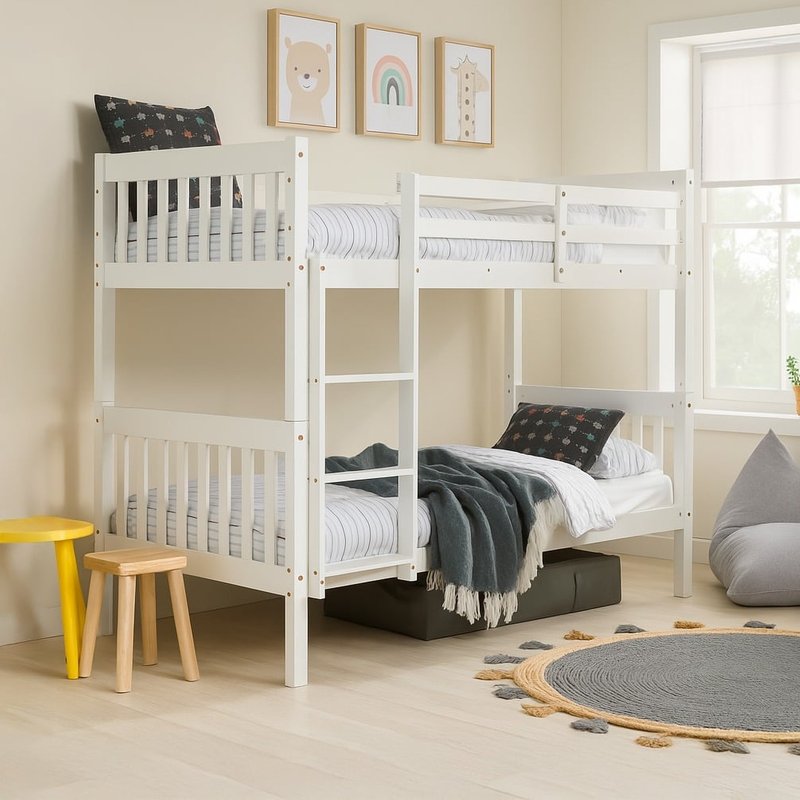 Suzie Solid Pine Bunk Bed
