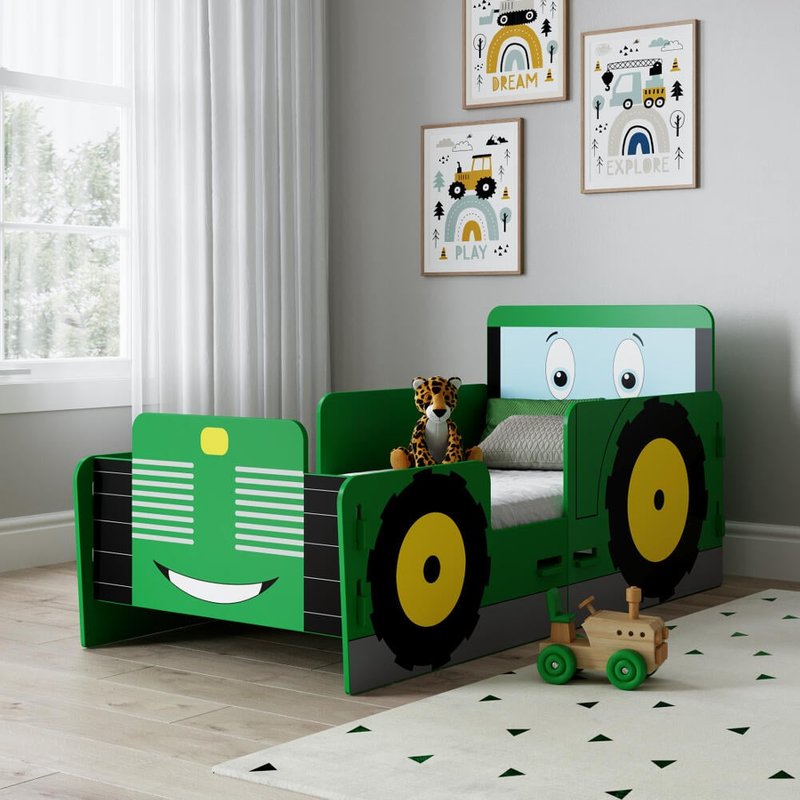 Tractor Children's Toddler Bed