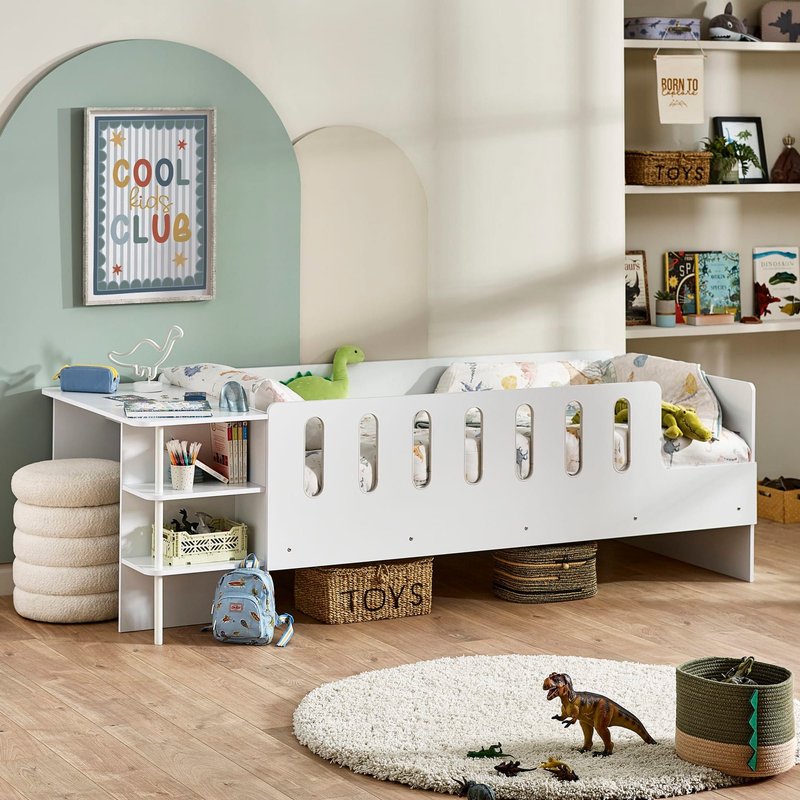 Vision Low Sleeper with Desk and Shelves