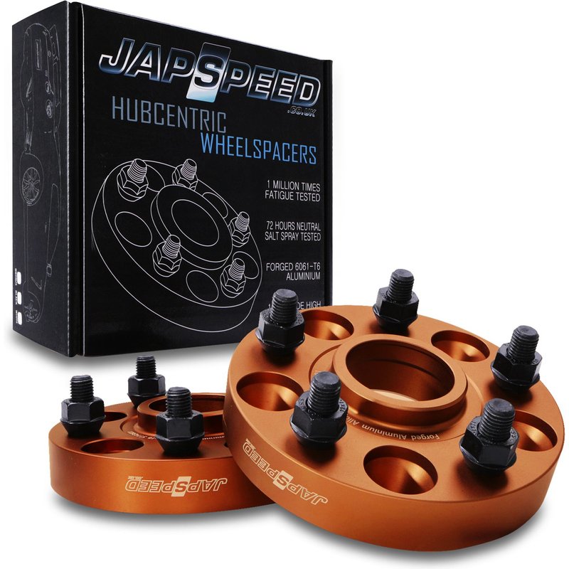 Lexus IS200 IS250 5x114.3 25mm M12x1.5 60.1mm - Forged AL 6061-T6 Aluminium Hubcentric Wheel Spacers