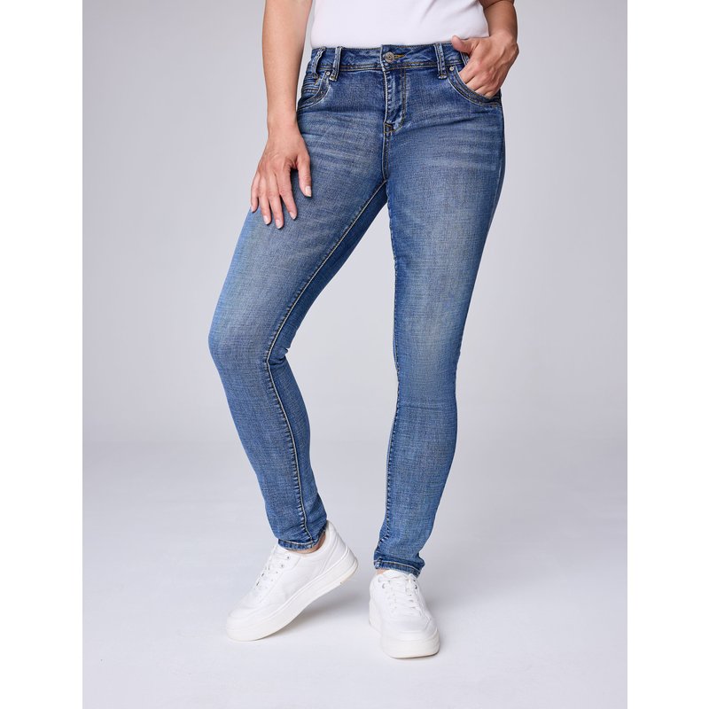 CARO Skinny Fit Jeans, medium waist