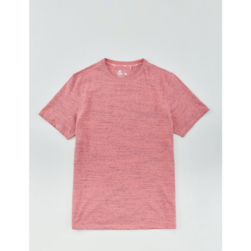 Leichtes T-Shirt im Melange-Look