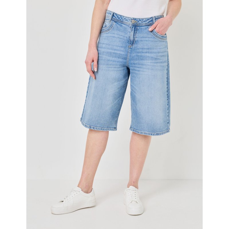 Must Have: Bequeme Bermuda-Jeans