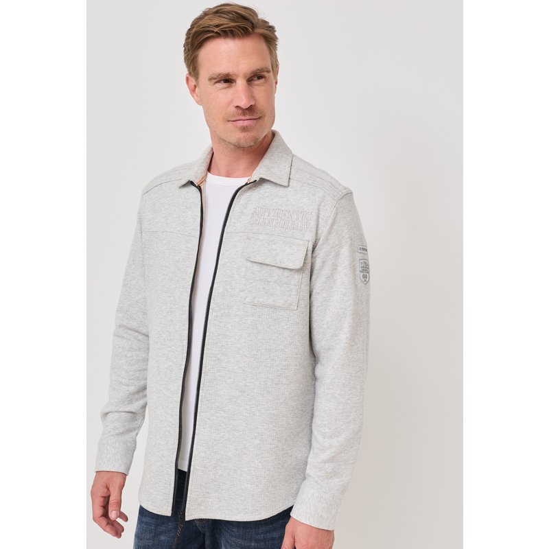 Over-Shirt aus Sweat Qualität