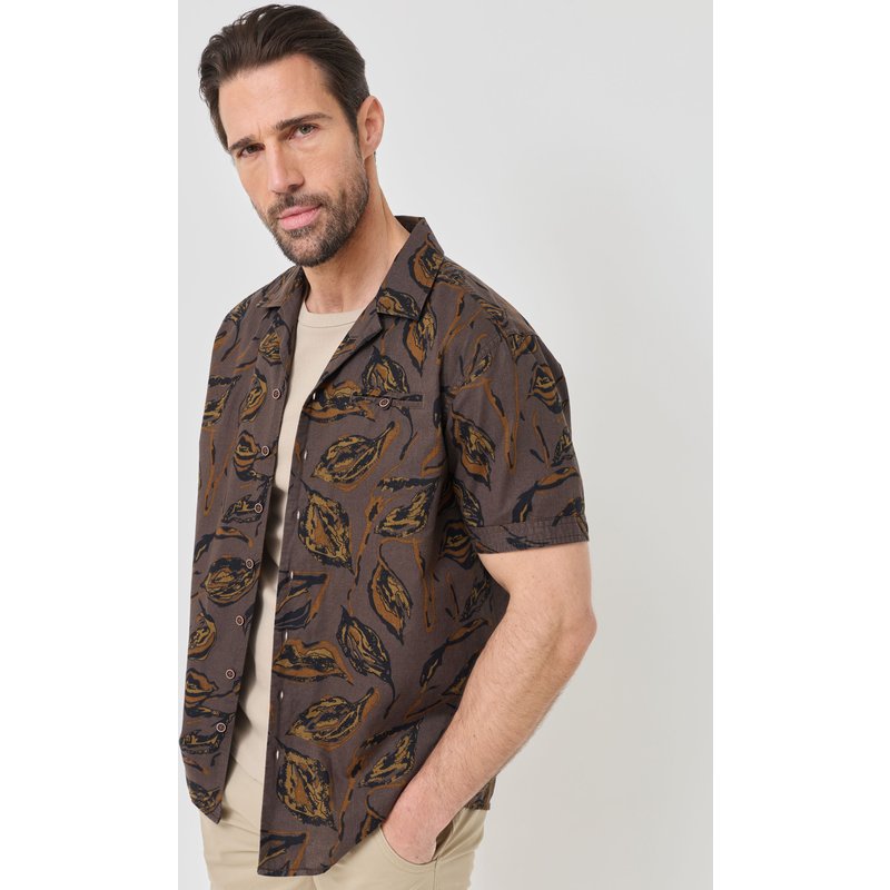 Sommerliches Hemd mit Alloverprint