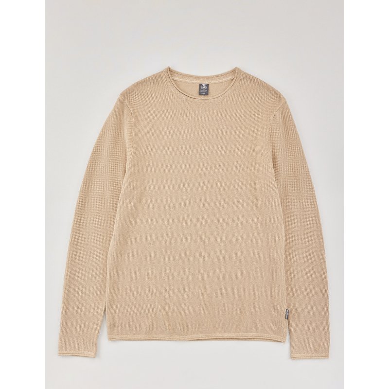 Basic-Pullover mit Struktur-Muster
