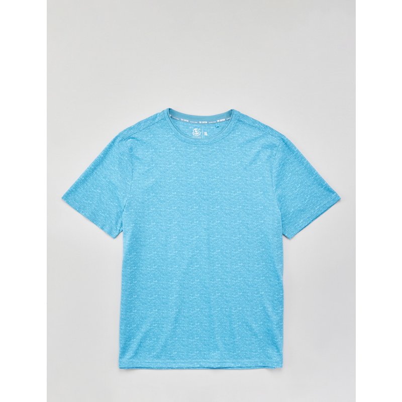 Basic T-Shirt mit dezentem Print