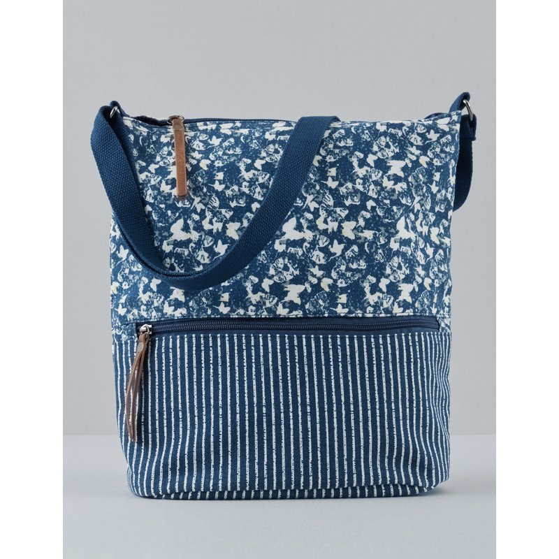 Mittelgroße Tasche aus Canvas