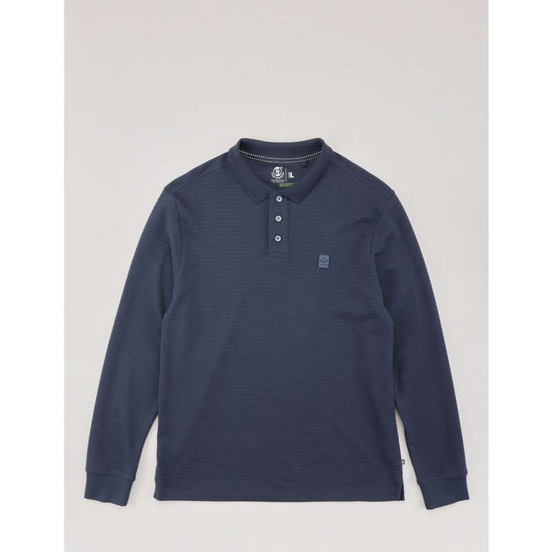 Kombistarkes Poloshirt m. Struktur