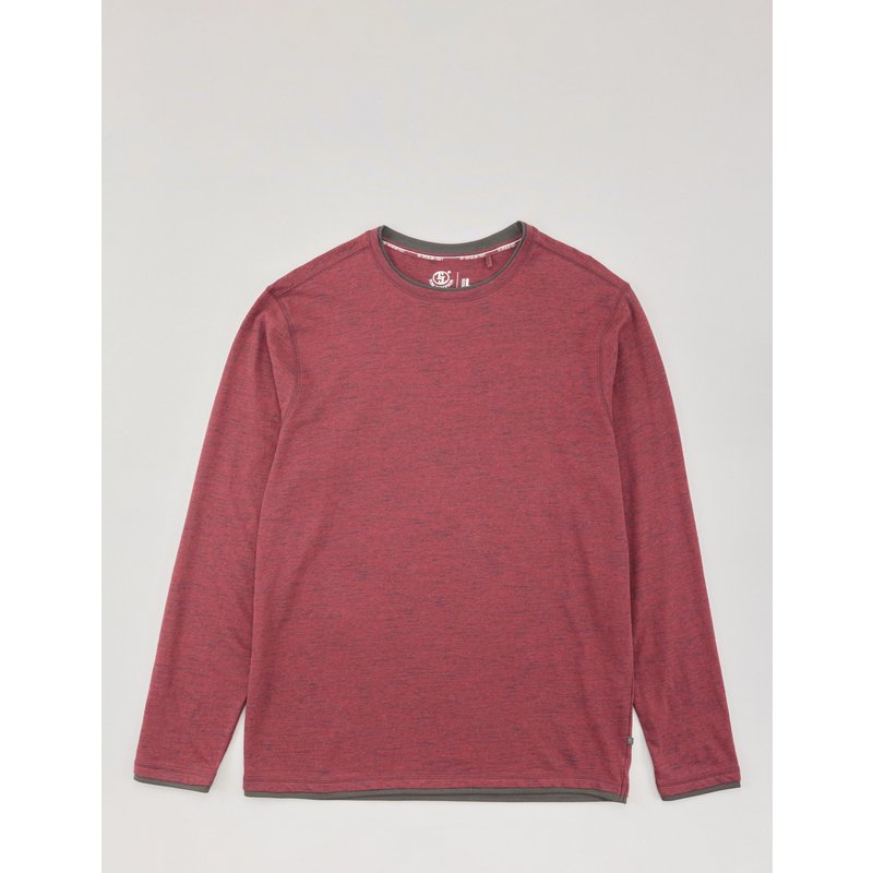 Allrounder: Meliertes Longsleeve