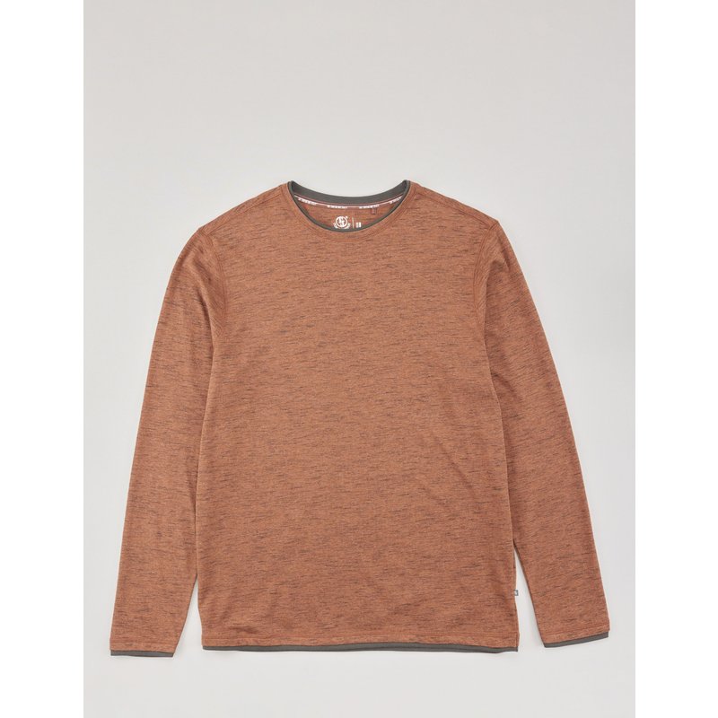 Allrounder: Meliertes Longsleeve