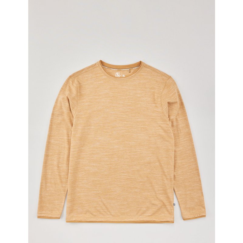 Allrounder: Meliertes Longsleeve