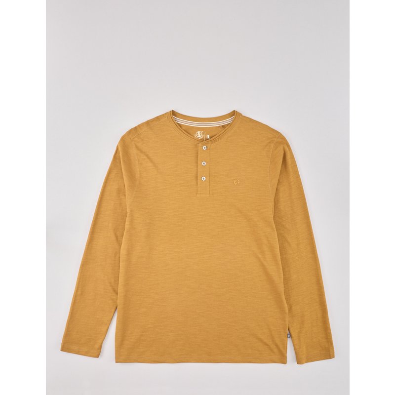 Henley Shirt aus Flammgarn
