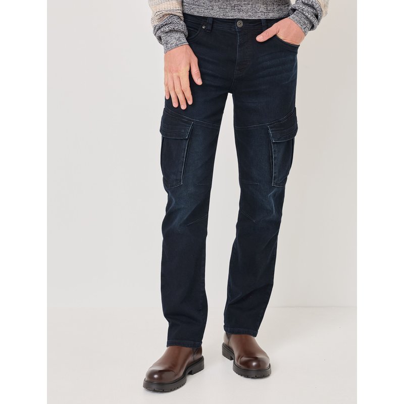 Regular Fit Jeans im Cargo-Style