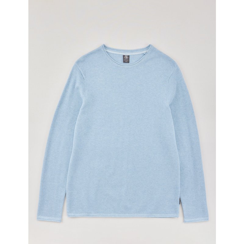 Basic-Pullover mit Struktur-Muster