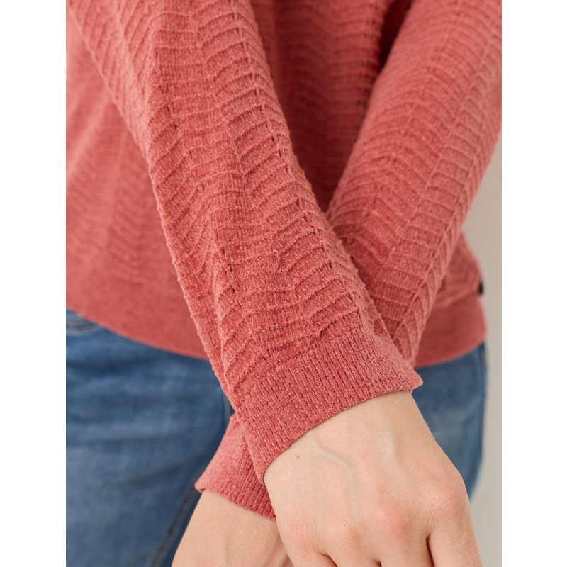 Weicher Pullover aus Chenille