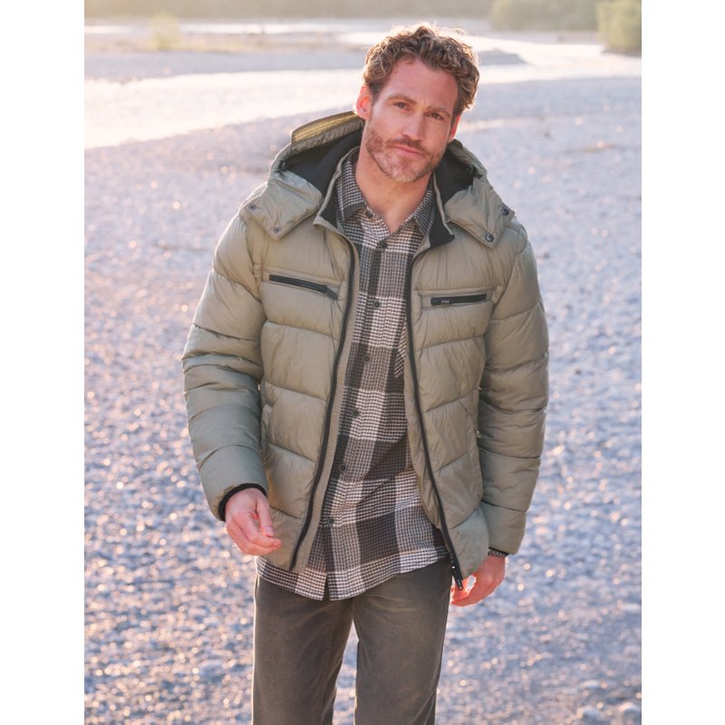Warmer Stepp-Blouson mit Kapuze