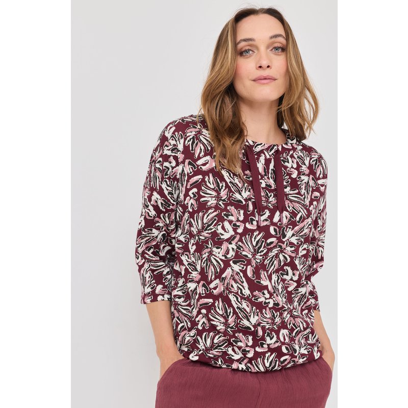 Scuba T-Shirt mit Alloverprint