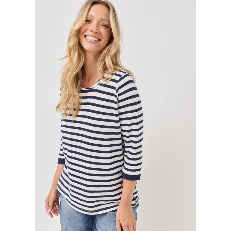 Ringel-Shirt mit 3/4 Arm