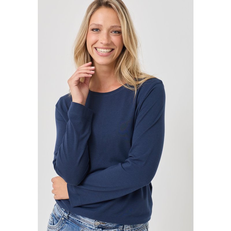 Unifarbiges Basic-Shirt, soft