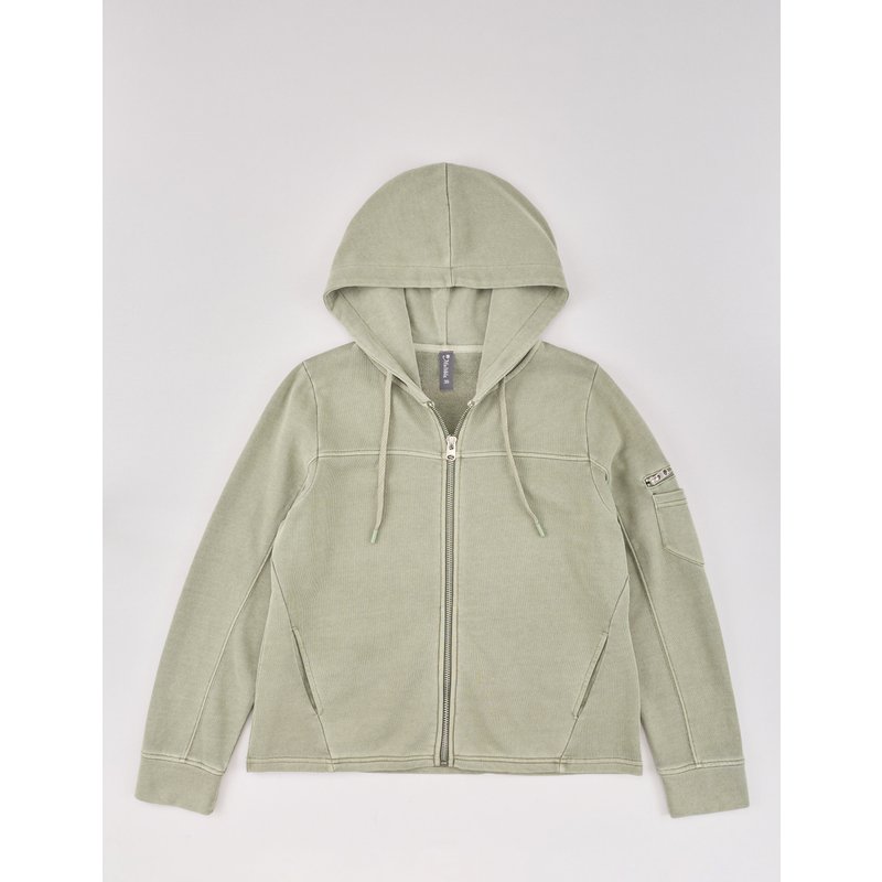 Sweatjacke mit Zip und Kapuze