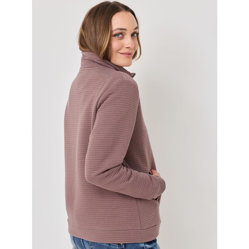 Kuschelige Sweatjacke m. Struktur