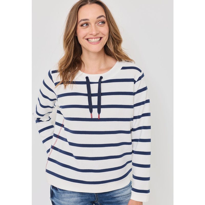 Ringel T-Shirt mit Bändchen