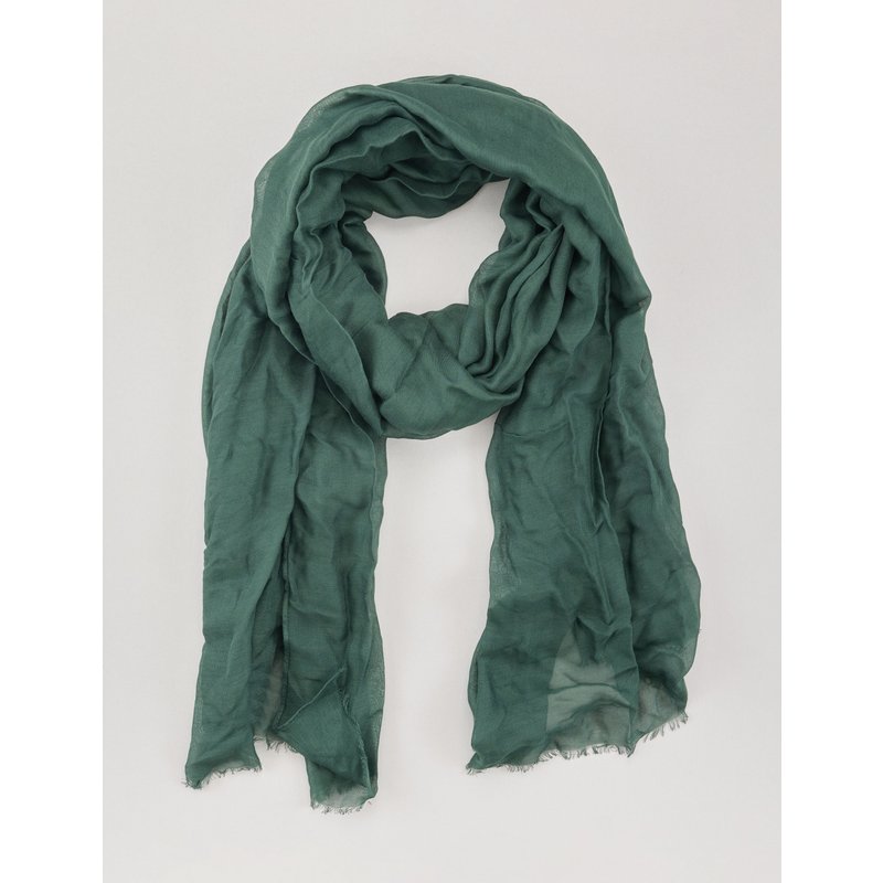 Uni-Tuch im Knitterlook
