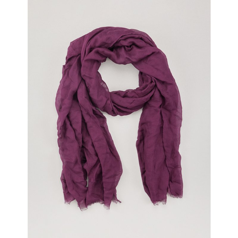 Uni-Tuch im Knitterlook