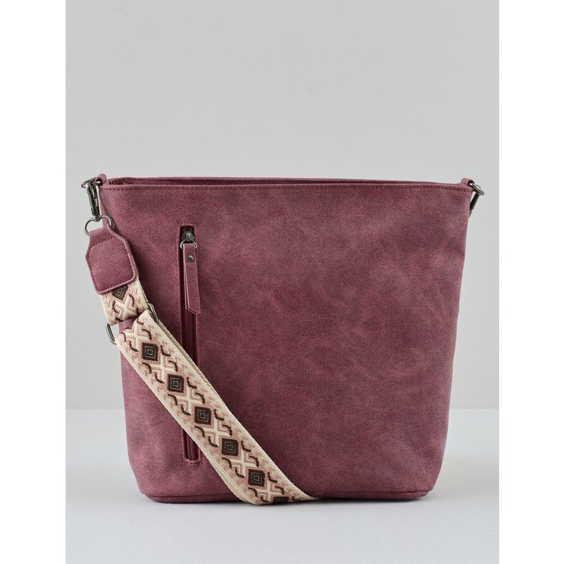 Mittelgroße Tasche, Muster-Gurt